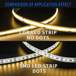cob led strips compare smd led strips